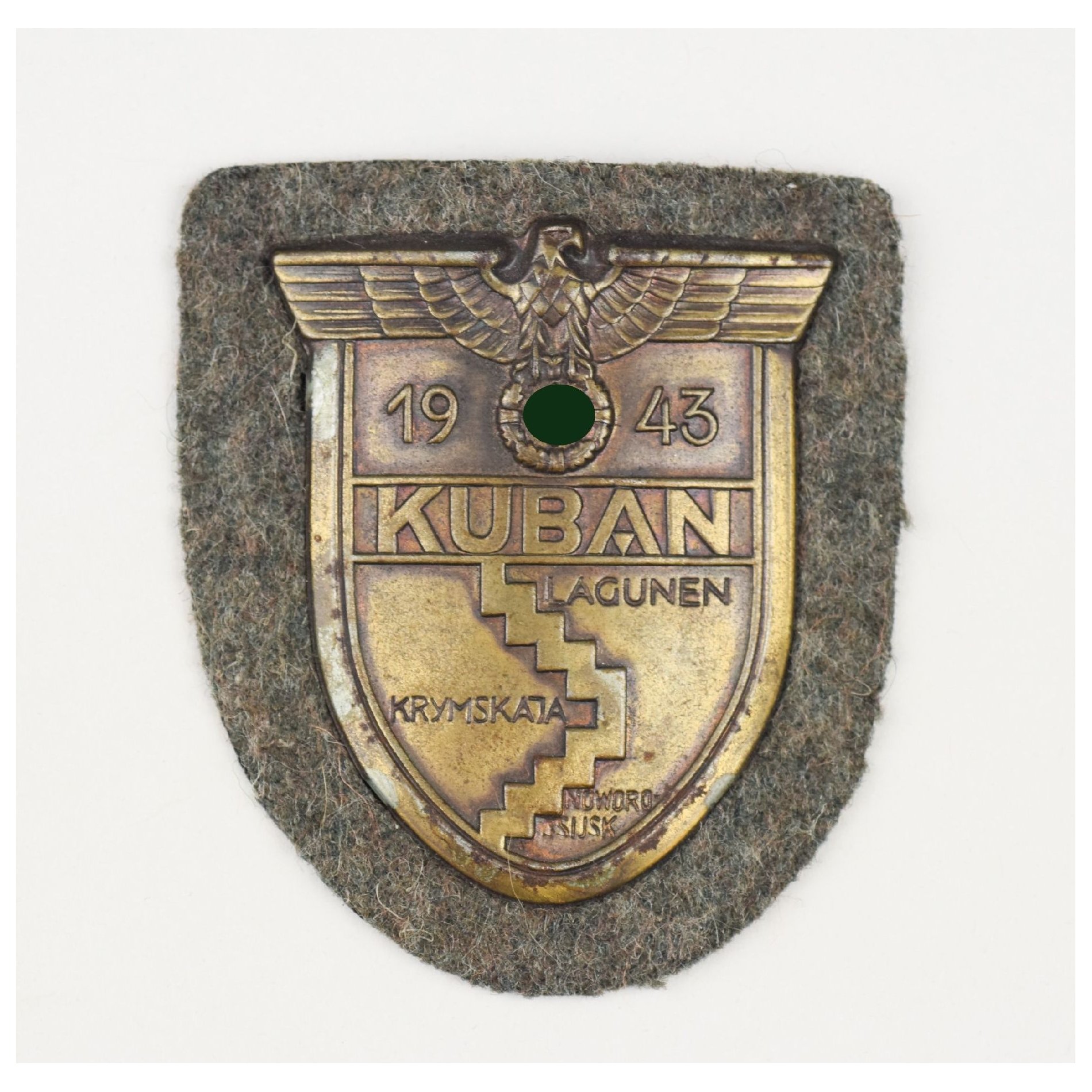 Kuban Ärmelschild 1943 mit Papierabdeckung — image 4