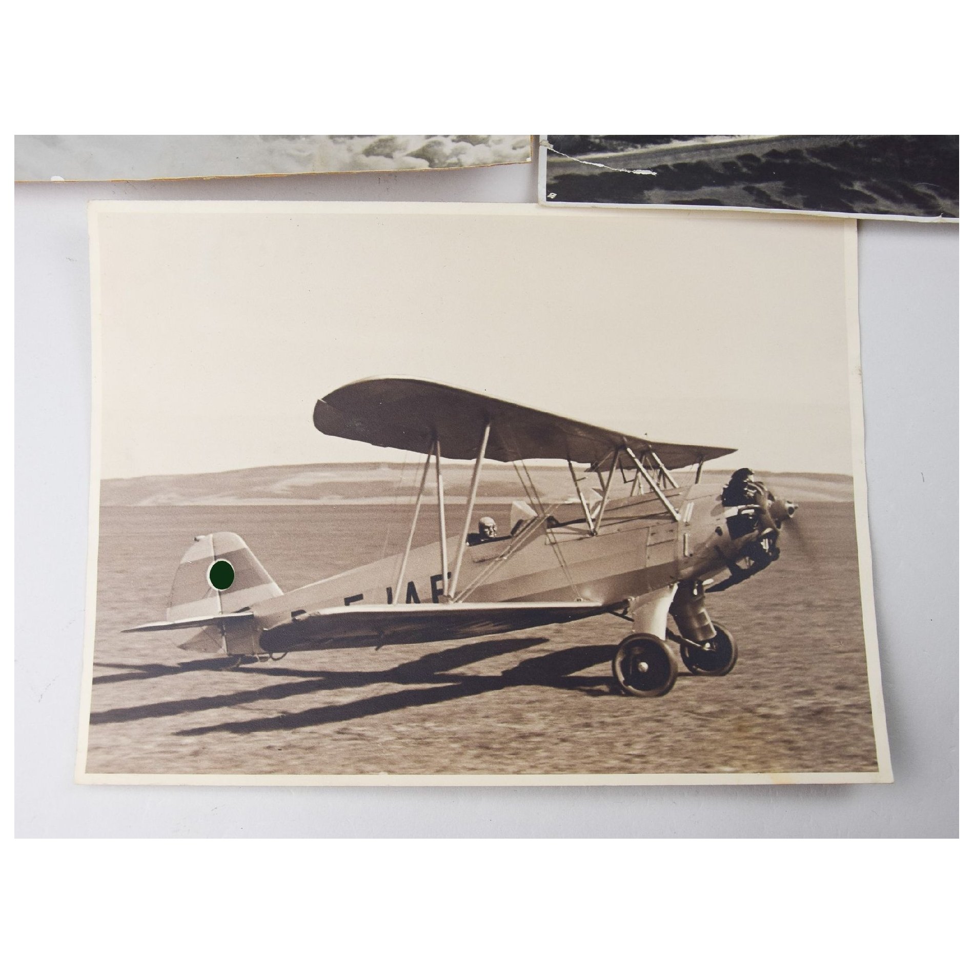 3 Große Flugzeug Fotos Foke Wulff 44, Messerschmitt Bf 110 — image 2