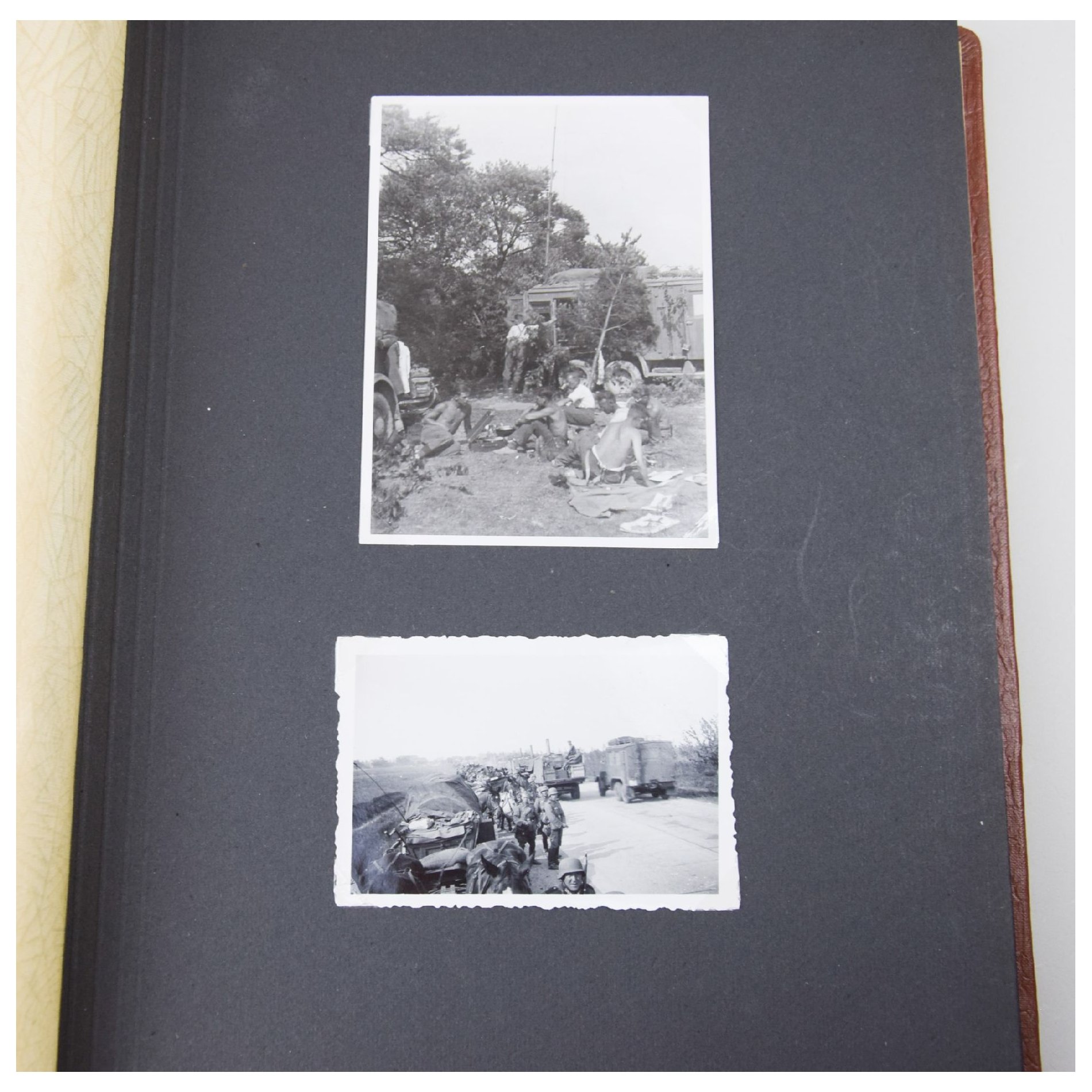 Frühes Panzer Fotoalbum Westfeldzug mit vielen Panzer Fotos — image 2