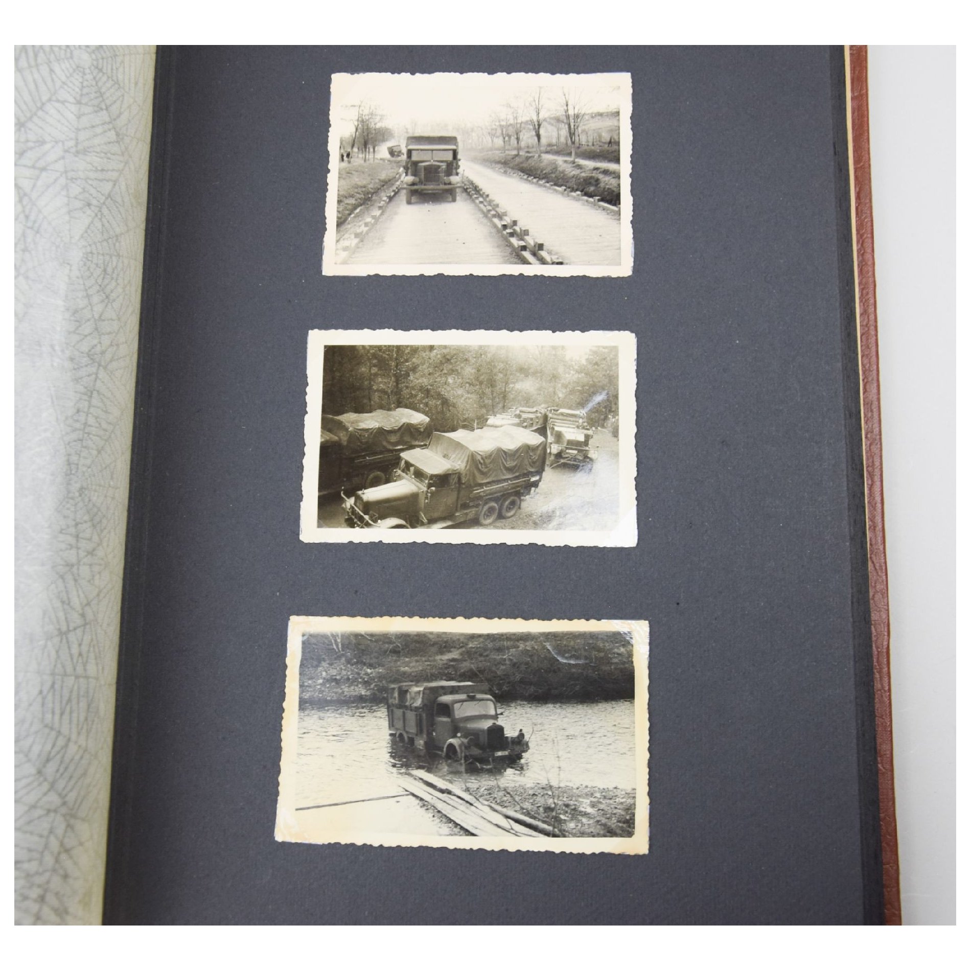 Frühes Panzer Fotoalbum Westfeldzug mit vielen Panzer Fotos — image 3