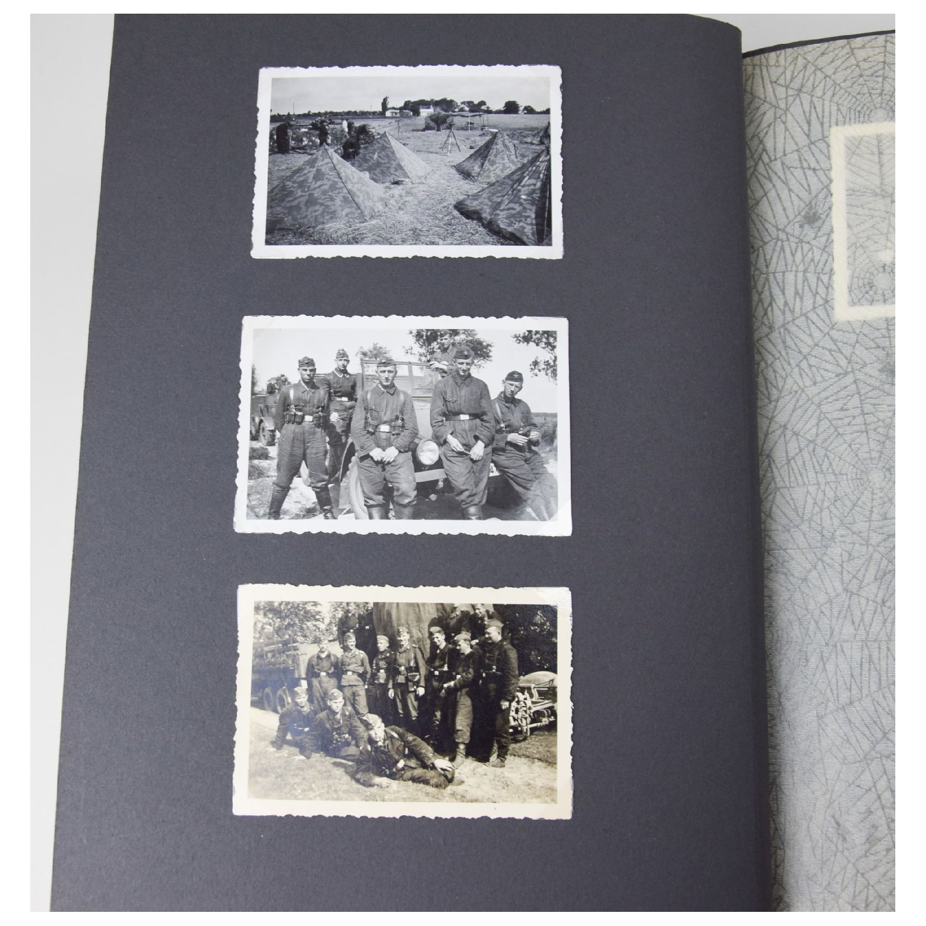 Frühes Panzer Fotoalbum Westfeldzug mit vielen Panzer Fotos — image 5