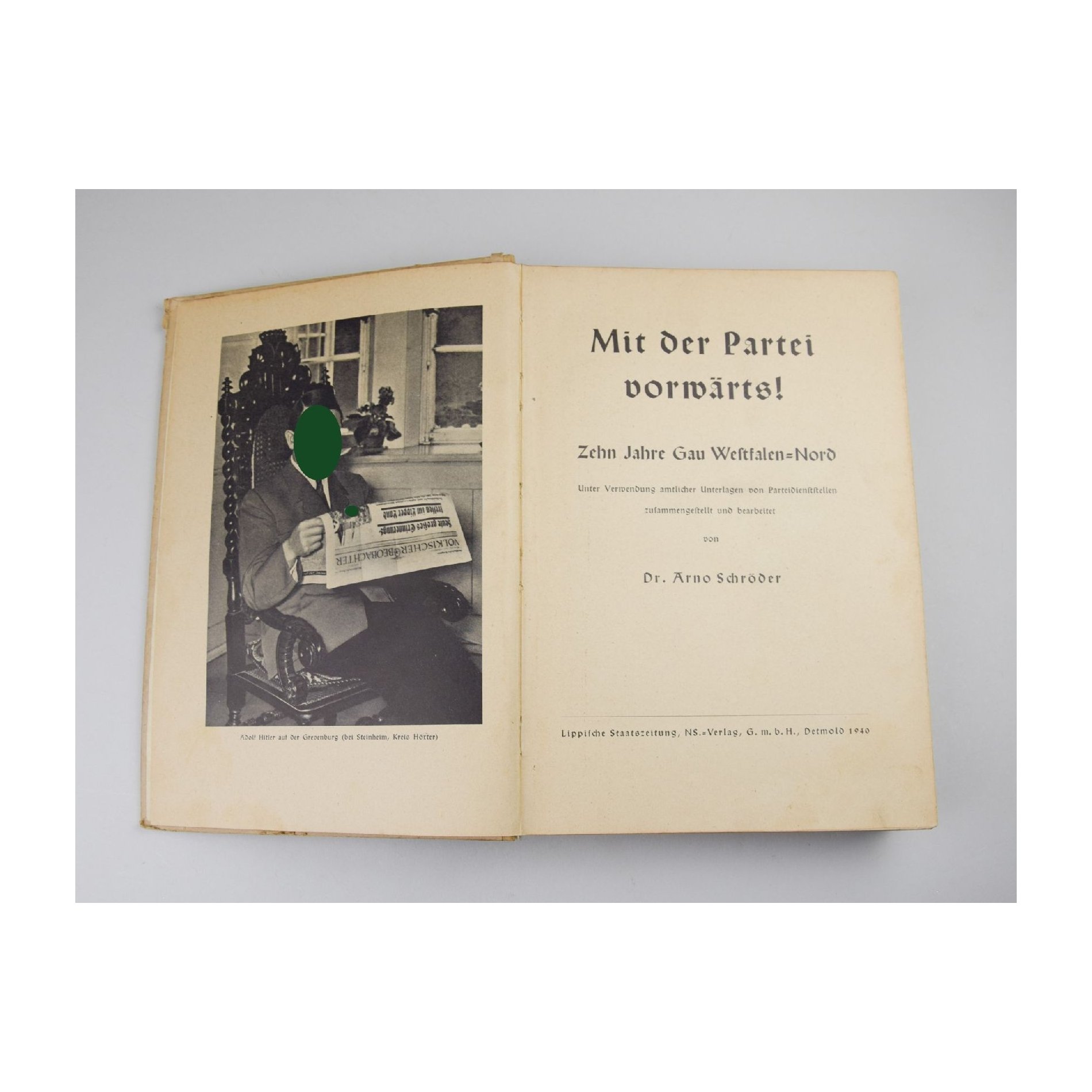 Buch 'Mit der Partei Vorwärts!' Dr. Arno Schröder — image 6