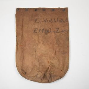 1.Weltkrieg Seesack mit Sackschloss