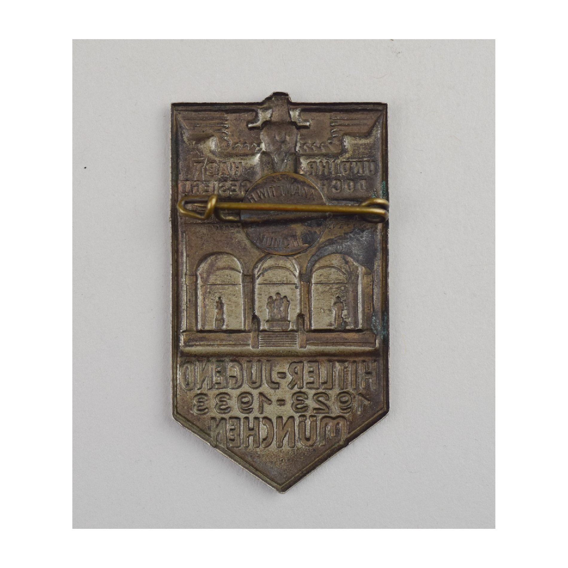 HJ-Blechabzeichen 1923-33 München 'Und Ihr Habt Doch Gesiegt' — image 2