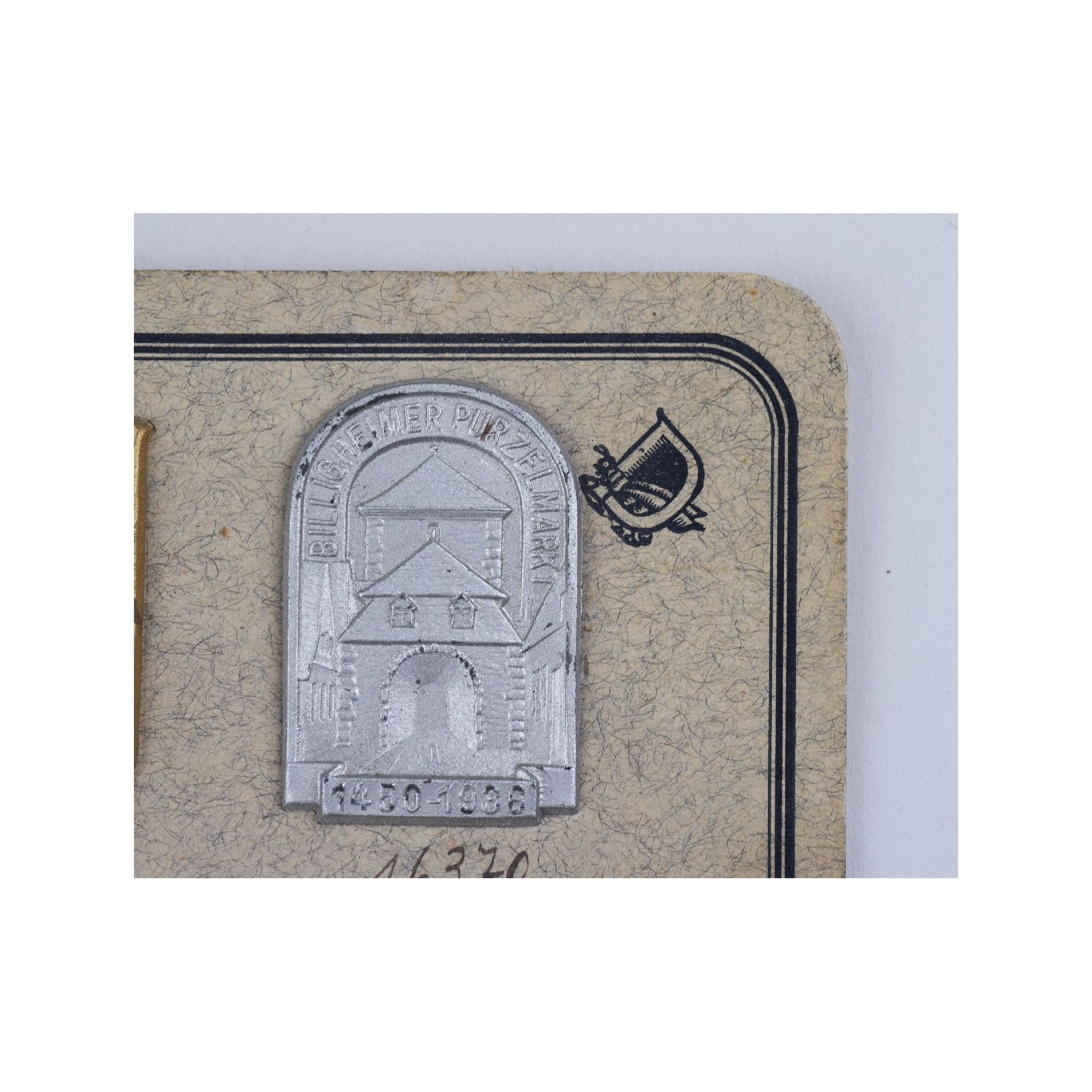 3. Reich Tagungs-und Veranstaltungsabzeichen Verkaufsplatte — image 6