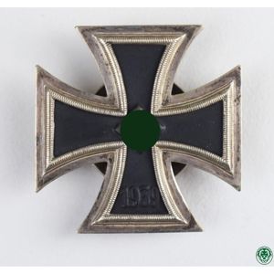 Eiserne Kreuz 1.Klasse an Schraubscheibe 'L/12' C.E Juncker Berlin