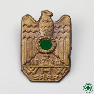 3.Reich WHW Blechabzeichen SAAR