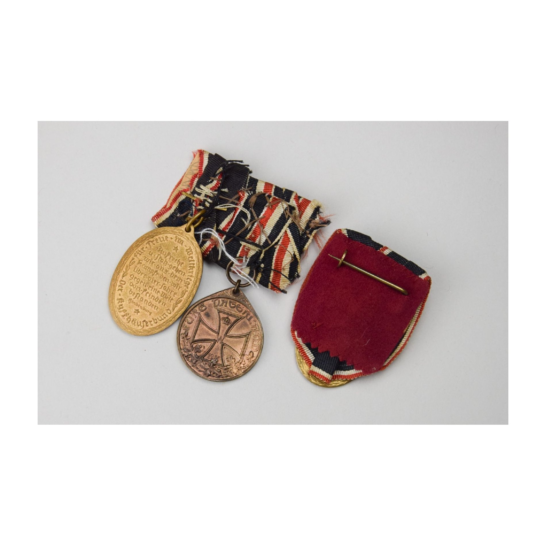 1.Weltkrieg 2 Ordensspangen Kyffhäuserbund 'Für Dagerland' — image 3