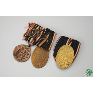 1.Weltkrieg 2 Ordensspangen Kyffhäuserbund 'Für Dagerland'