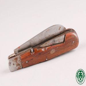 1.Weltkrieg Federdrücker Taschenmesser 'Weihnachten 1917' Solingen