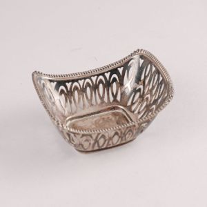 Kleine Silber Schale 'Zur Erinnerung an die Damen des Regiments …