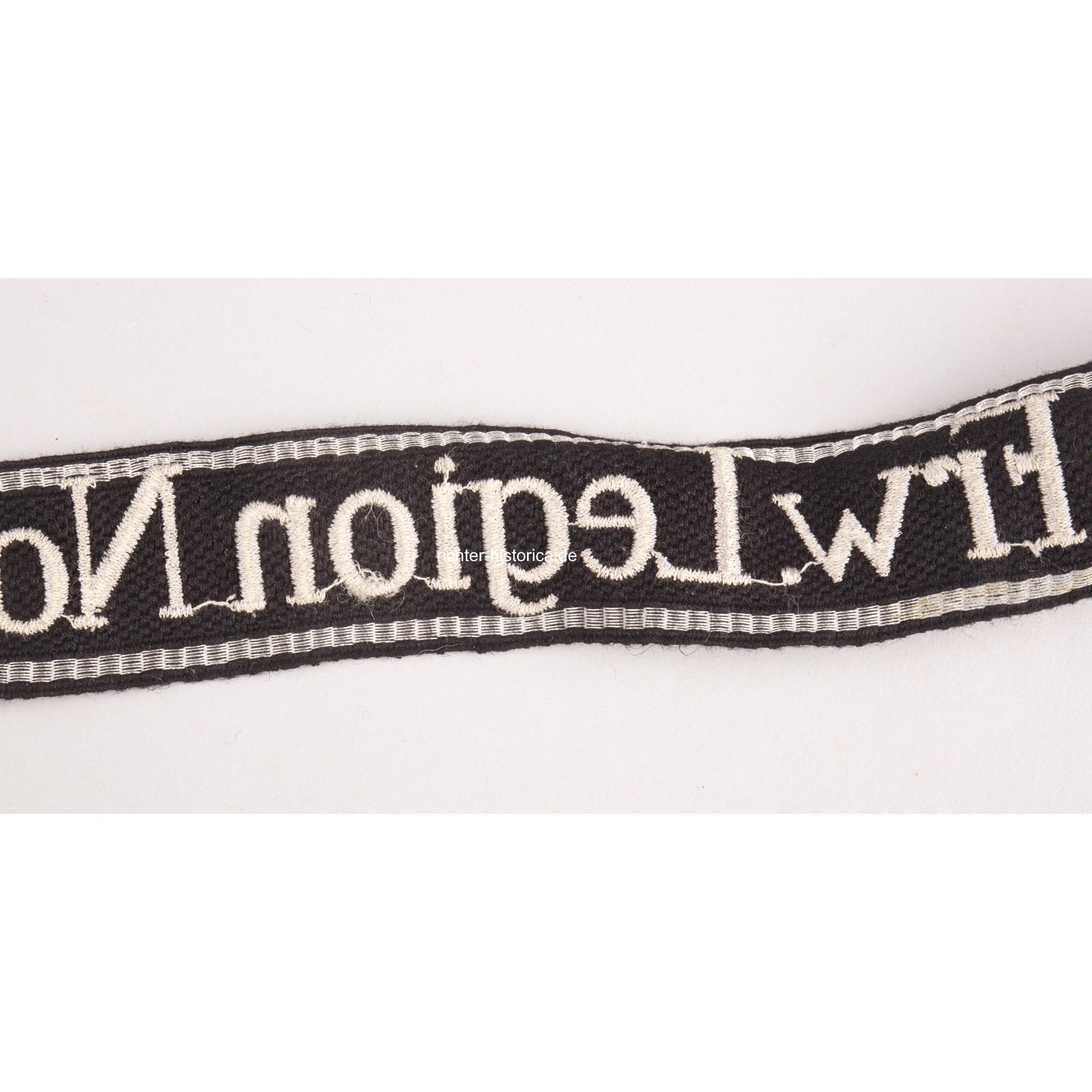 SS-Ärmelband Frw. Legion Norwegen mit RZM Etikett, MINT — image 9