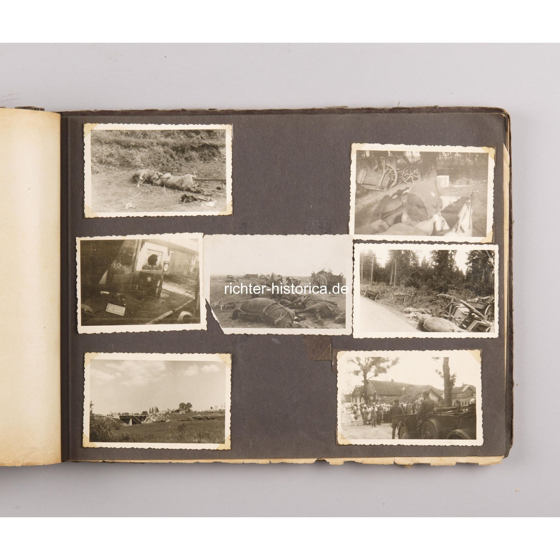 Nachlass Luftwaffe Fotoalbum mit Zubehör — image 13