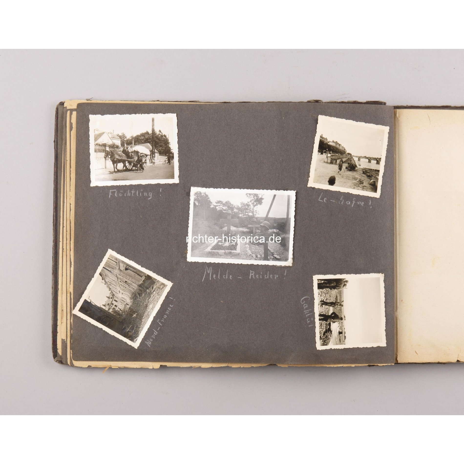 Nachlass Luftwaffe Fotoalbum mit Zubehör — image 7