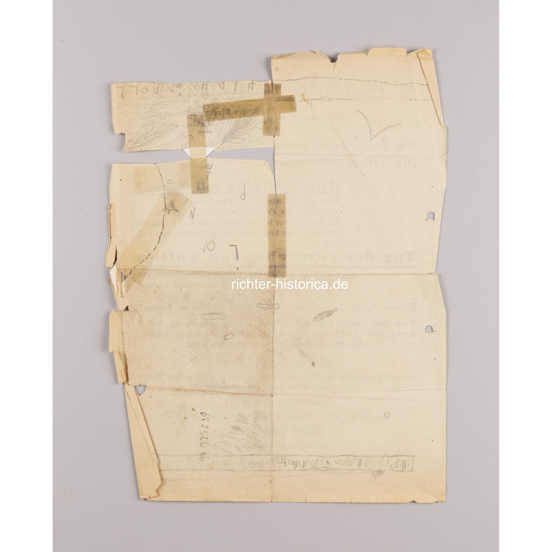 Siegburg original Plakat 'Auf zum Tag der erwachenden Nation' — image 2