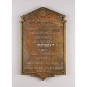 Gedenktafel im 2.Weltkrieg gefallenen Sangesbrüdern Münster