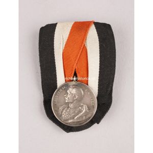 Wilhelm II. D. Kaiser für 12 jährige Treue Militärverein Cuxhaven …