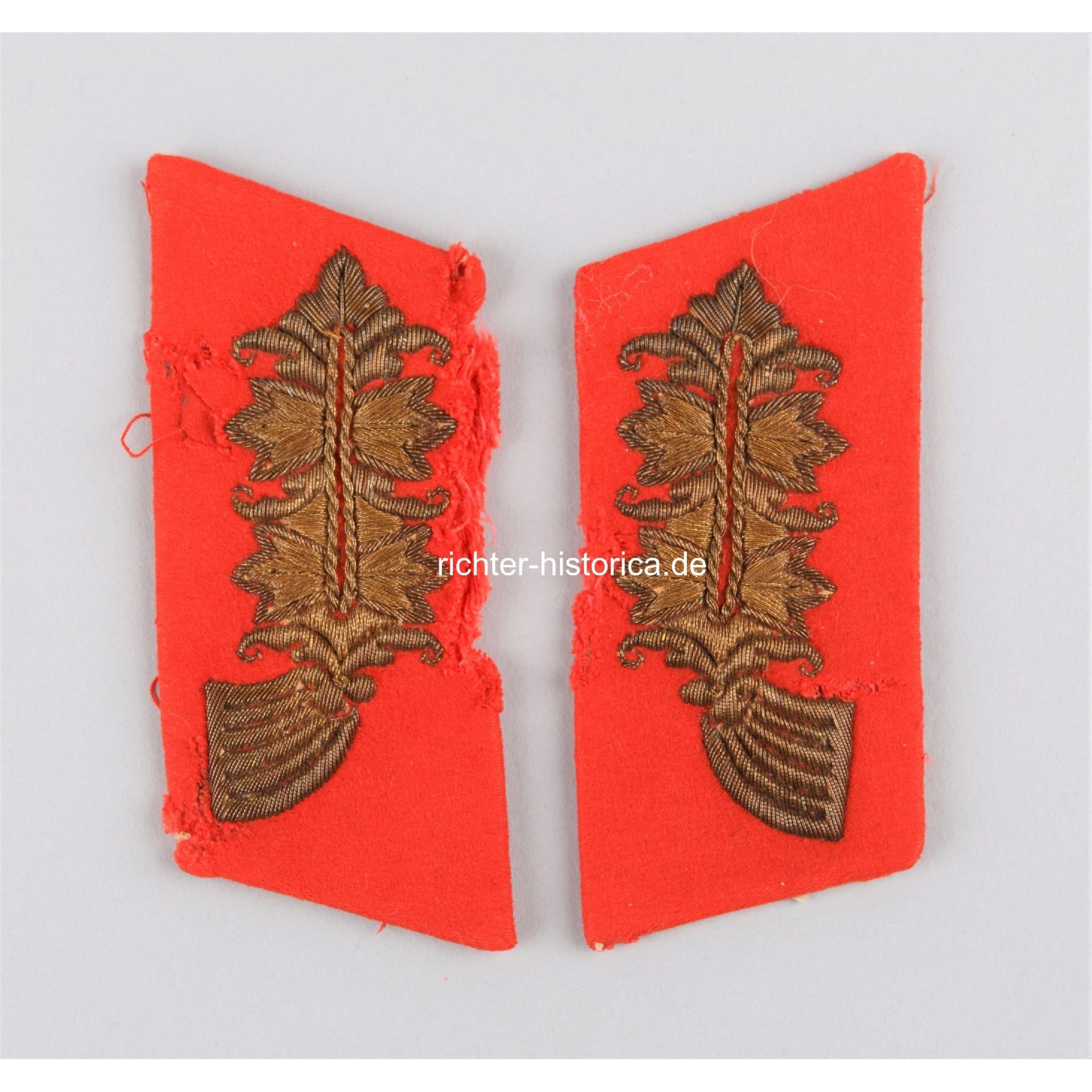 Wehrmacht General Kragenspiegel zusammengehöriges Paar — image 2
