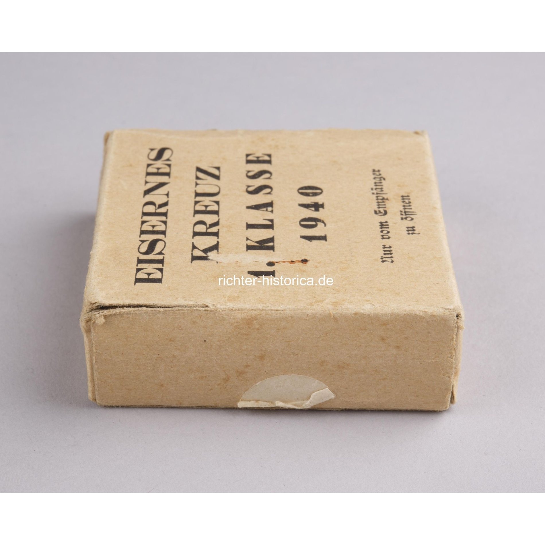 Seltener Umkarton für das Eiserne Kreuz 1.Klasse (1940) Godet, Berlin — image 5