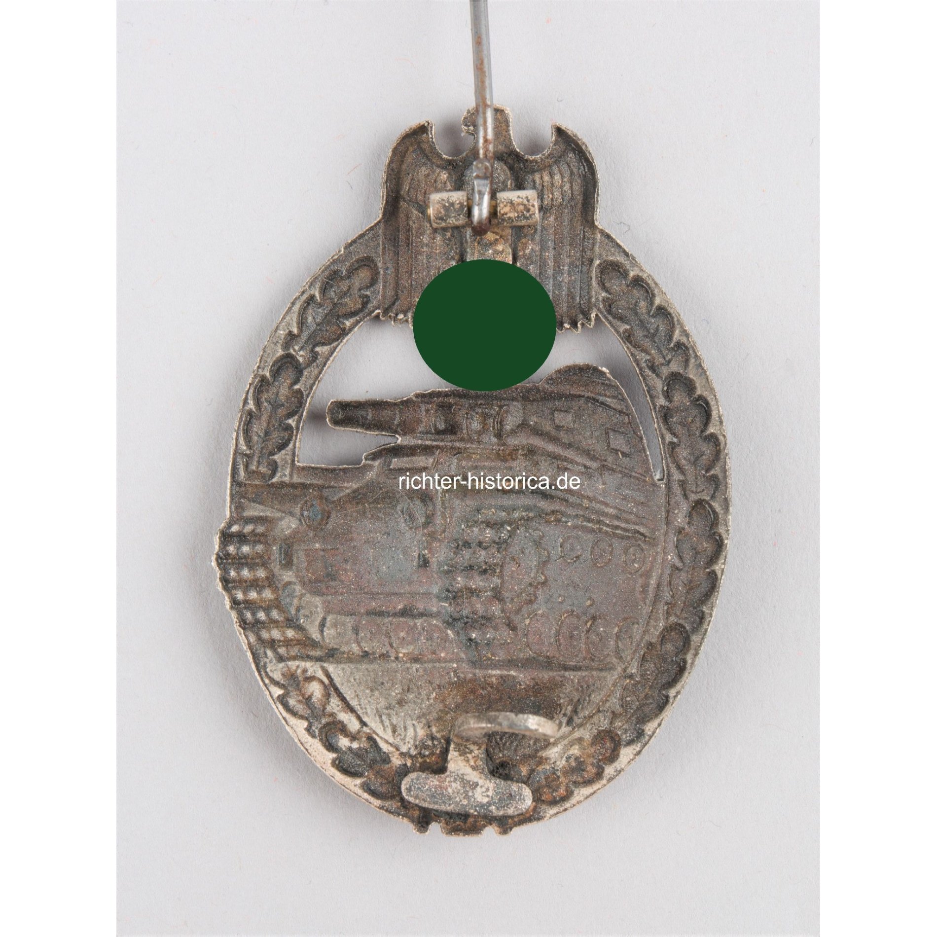 Panzerkampfabzeichen in Silber GWL hohle Ausführung — image 4