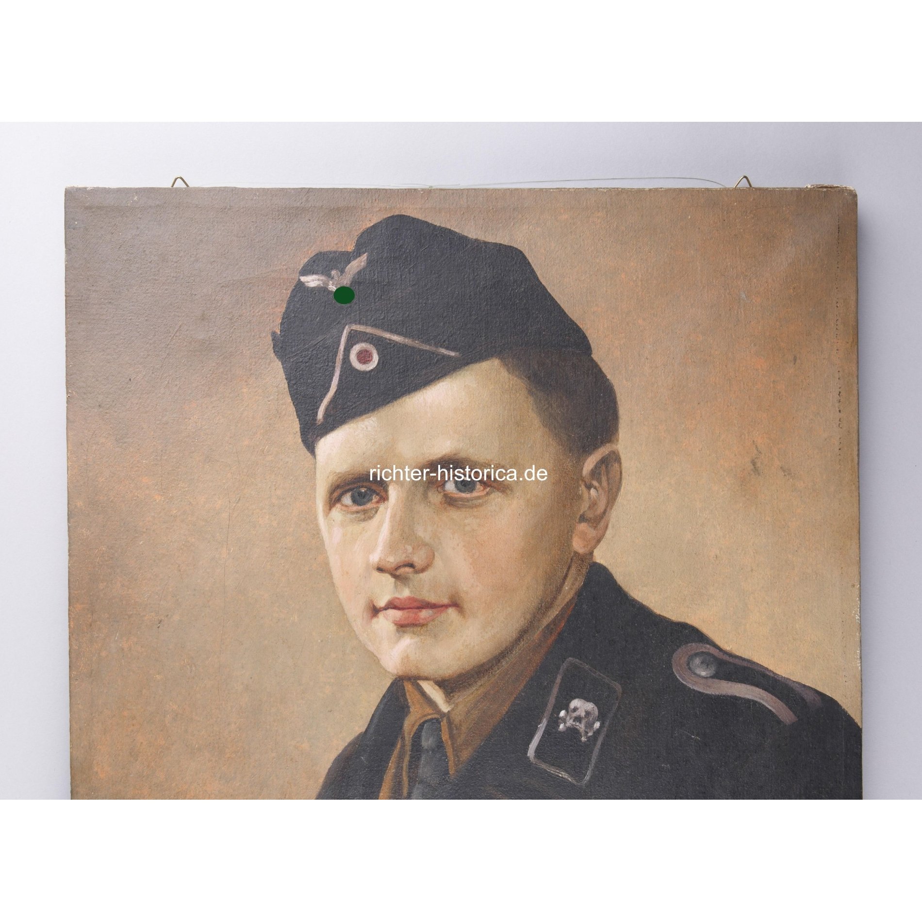 Ölgemälde eines Panzersoldaten der Wehrmacht — image 2