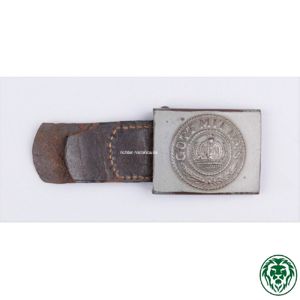 Koppelschloss 1.Weltkrieg mit Lederzunge