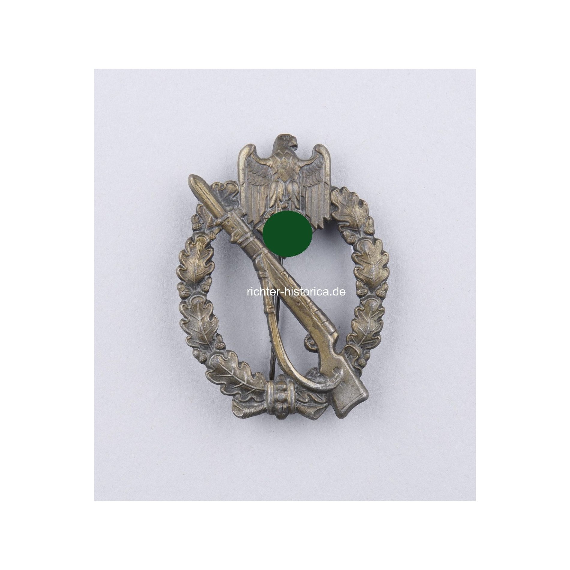 Infanterie Sturmabzeichen in Bronze Zustand 1 R. Karneth — image 2
