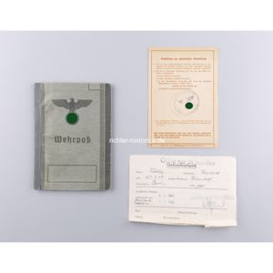 Wehrpass eines Berliners (ausgestellt 1940)