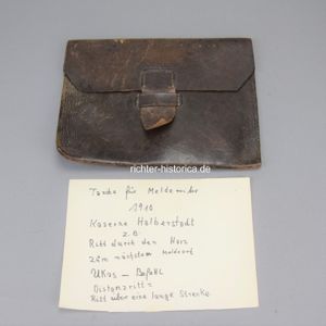 Tasche für Meldereiter 1910