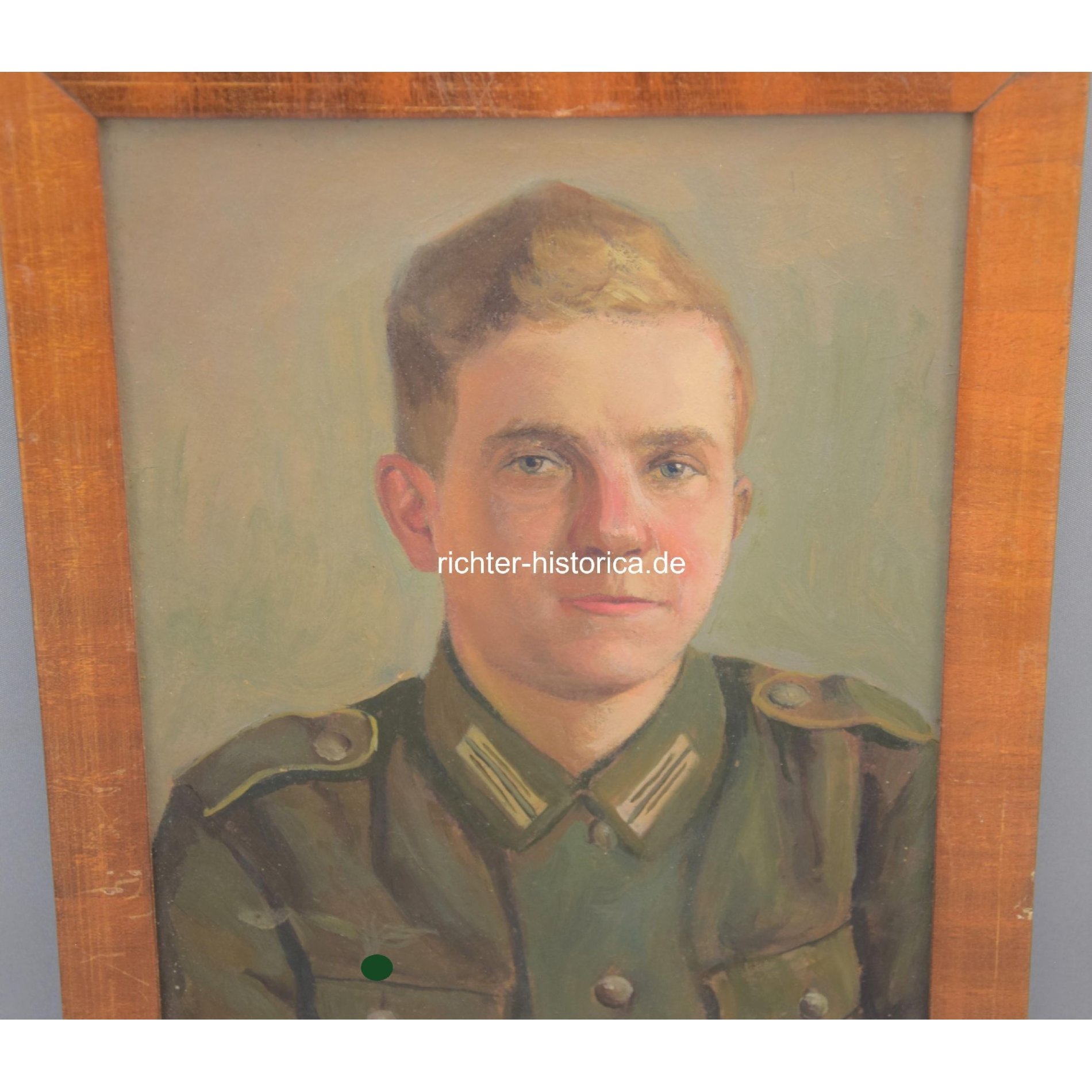 Ölgemälde eines Frontsoldaten der Wehrmacht — image 2
