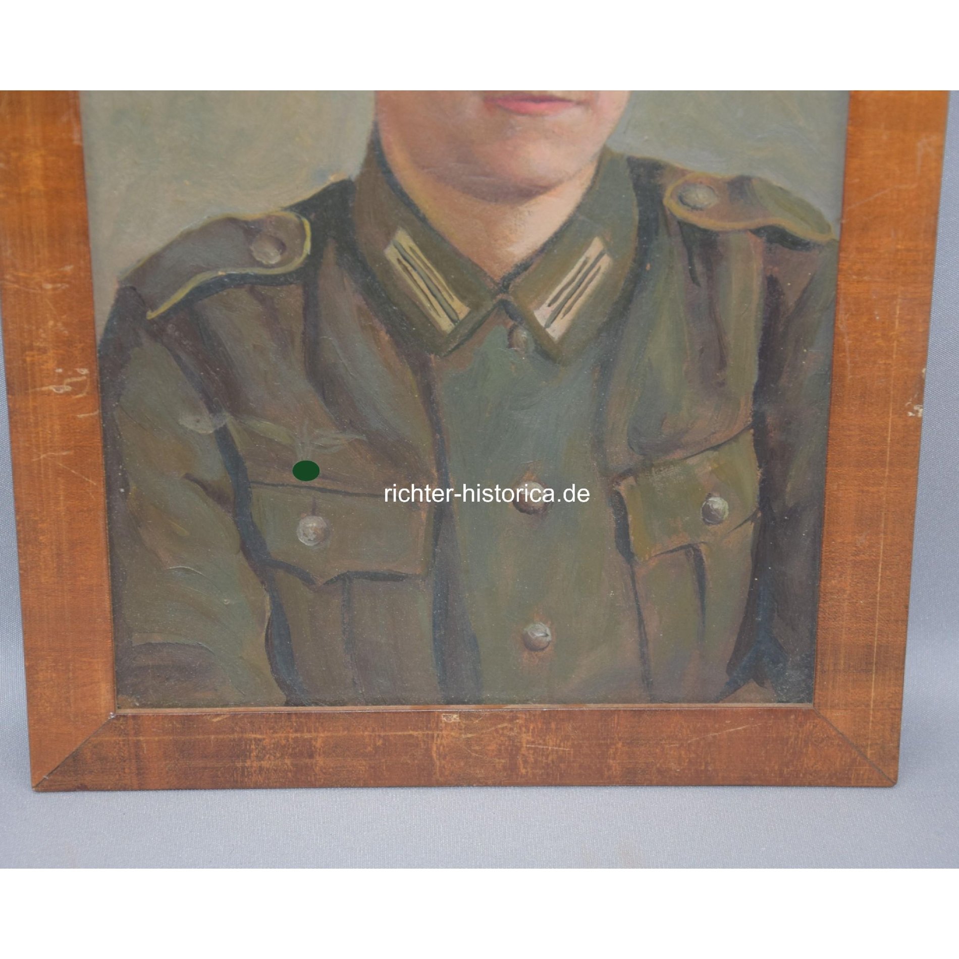 Ölgemälde eines Frontsoldaten der Wehrmacht — image 3