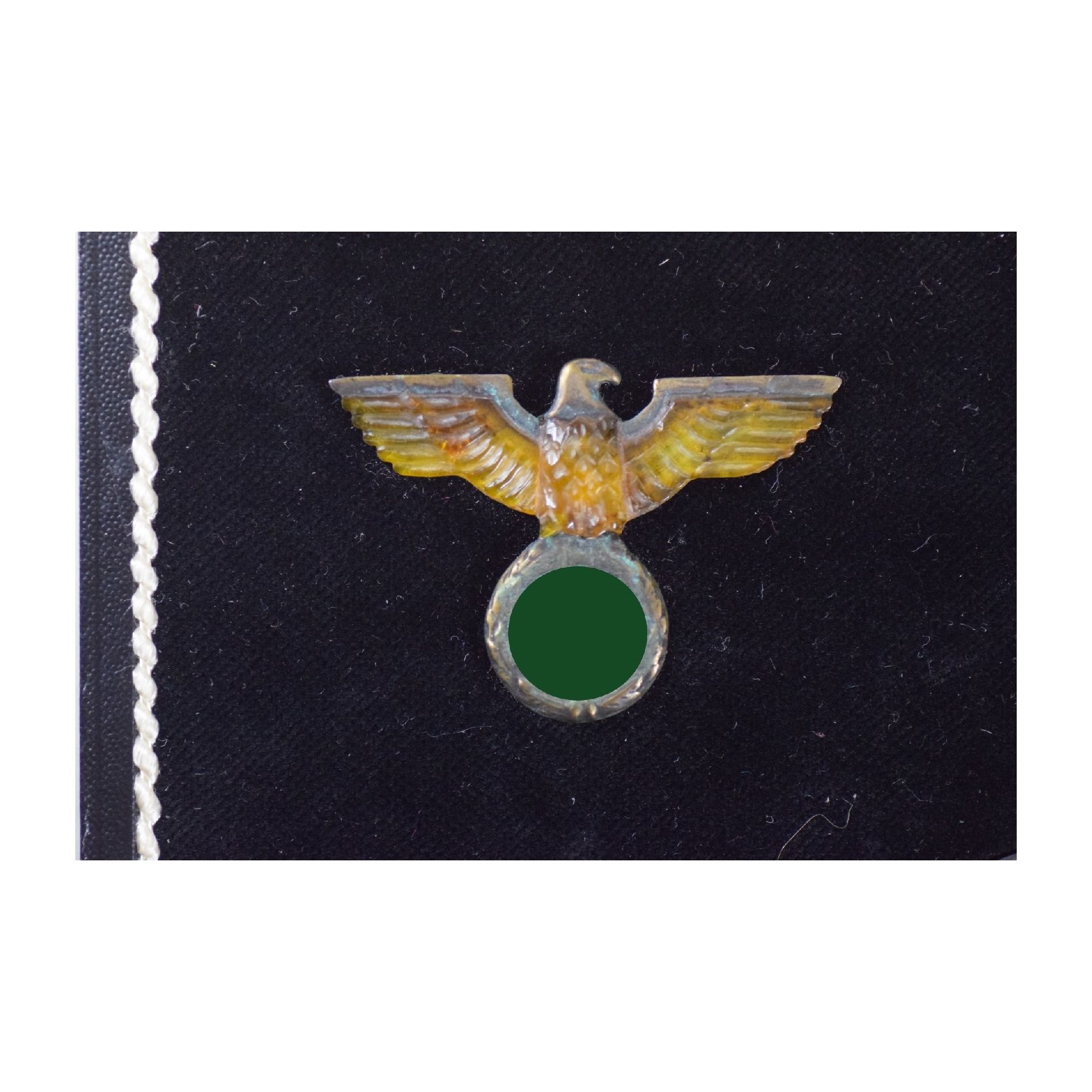 SBM Bernstein Staatsgeschenk Verdienstgeschenk 'Fläche von Ostpreußen' mit 3.Reich Adler — image 4