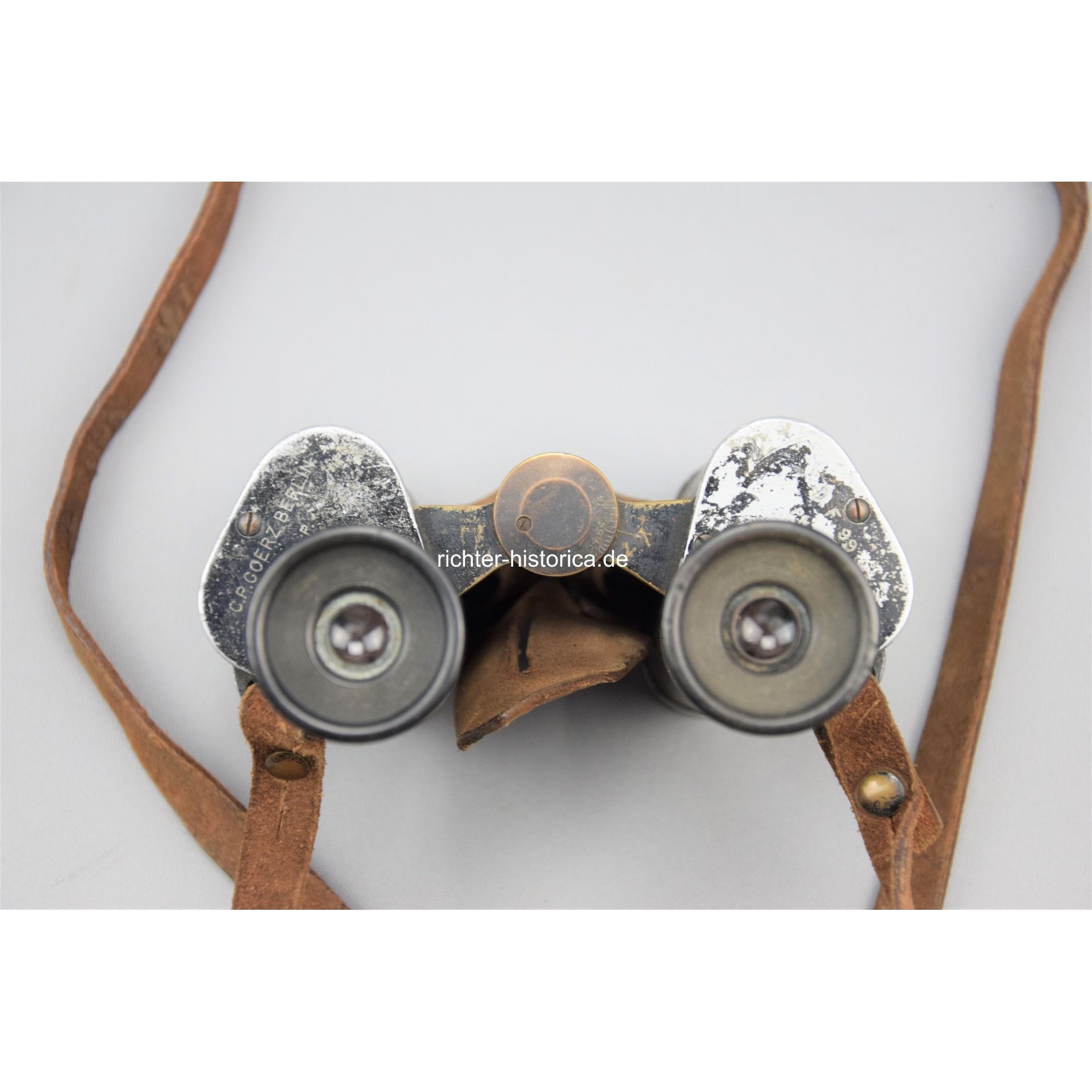 Dienstglas C.P. Goerz Berlin D.F. 99 im Köcher — image 4