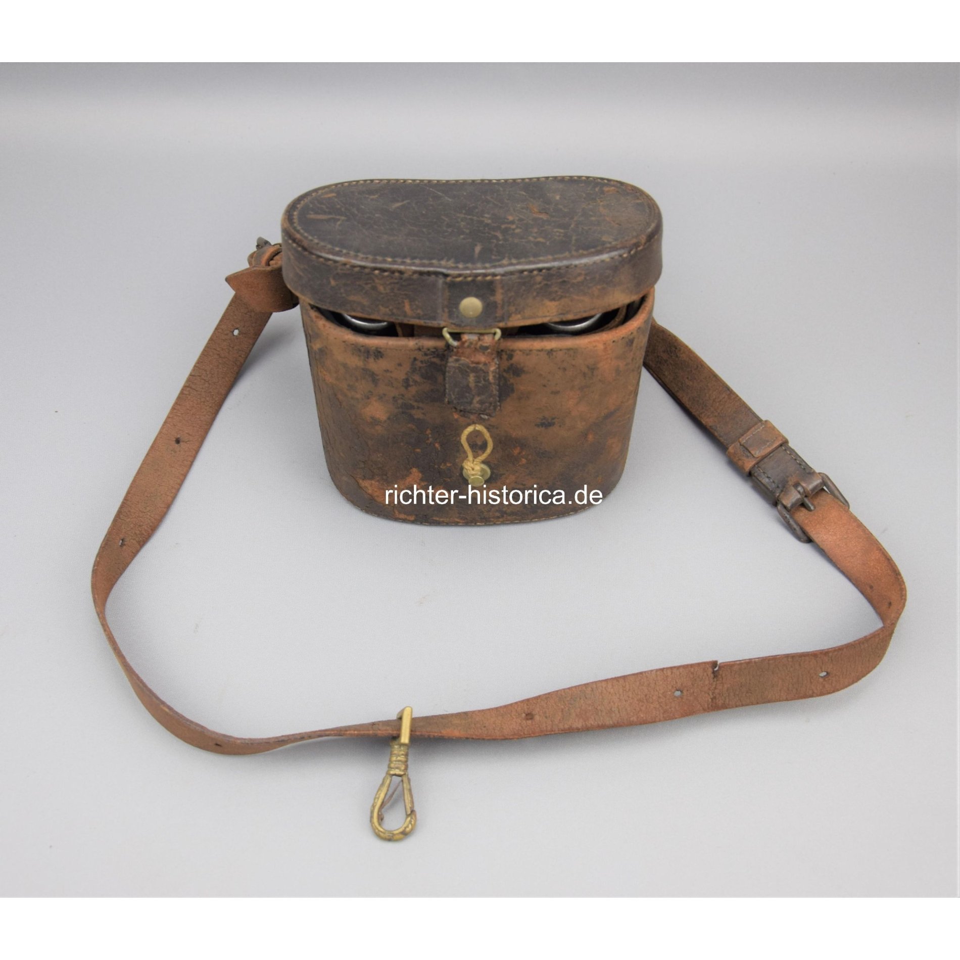 Dienstglas C.P. Goerz Berlin D.F. 99 im Köcher — image 9