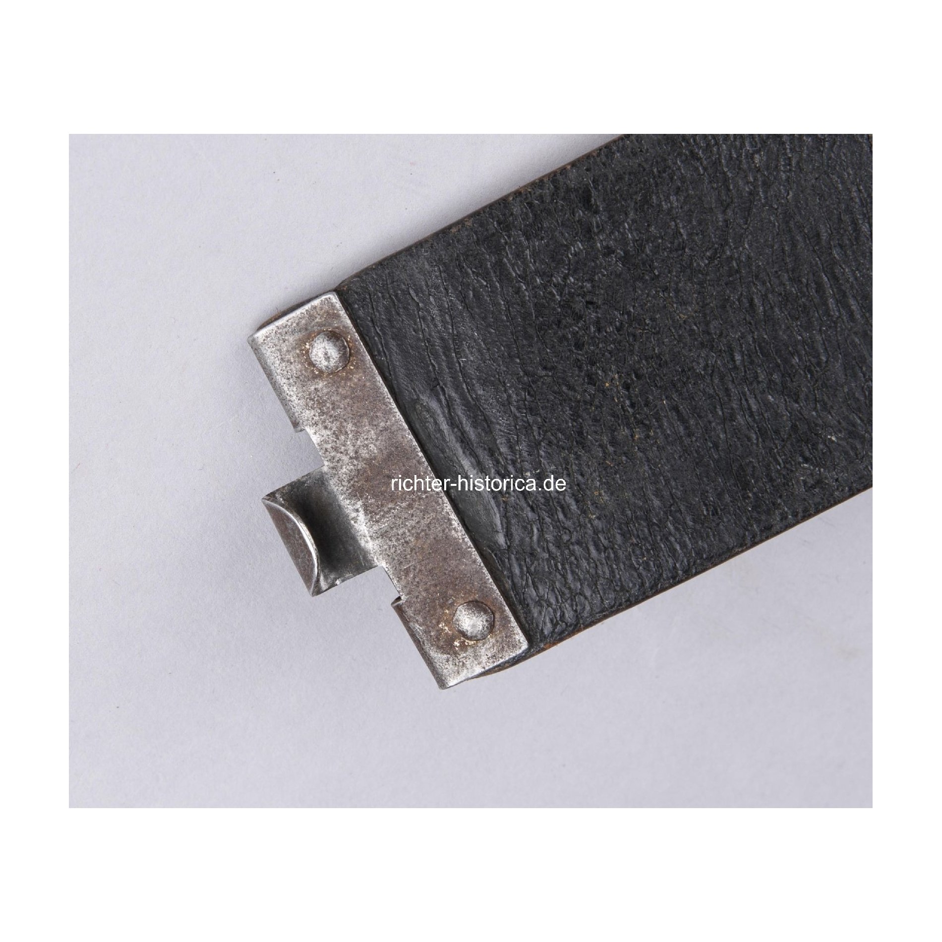 Wehrmacht Heer Koppelschloss mit Koppelriemen '1.Modell - Adlerkopf schaut links' — image 5