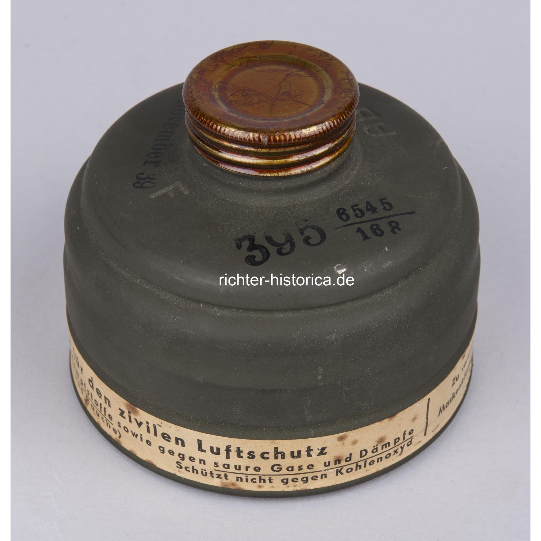 S-Filtereinsatz für den zivilen Luftschutz 1939 mit Tasche — image 2