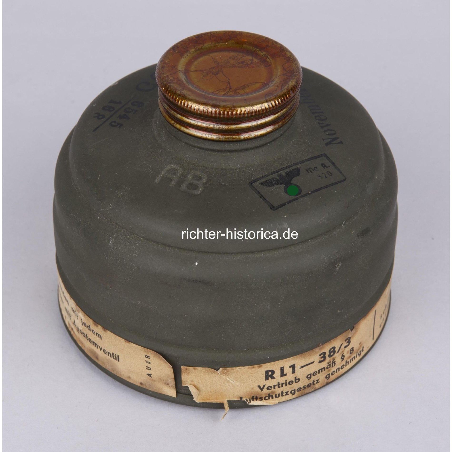 S-Filtereinsatz für den zivilen Luftschutz 1939 mit Tasche — image 3