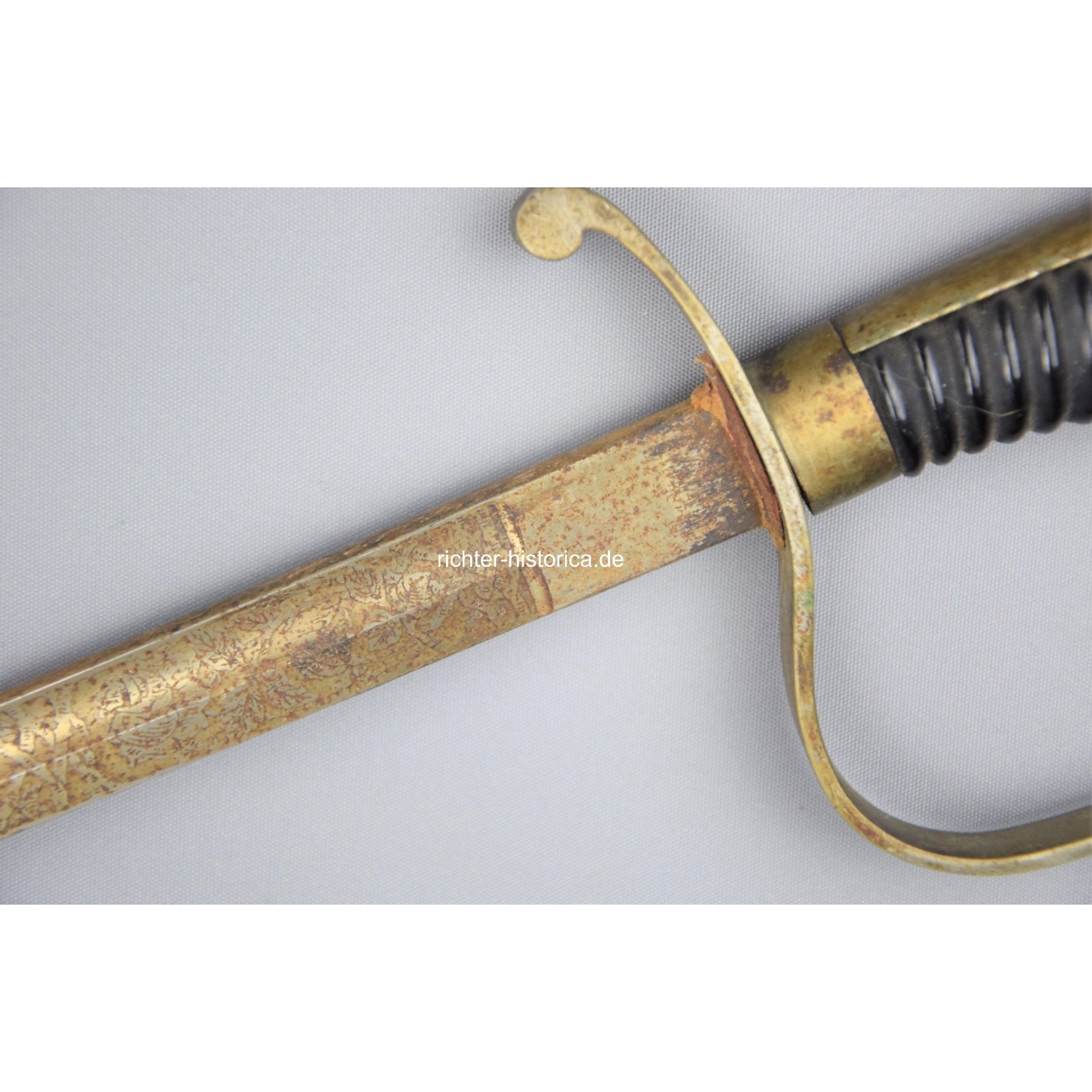 Bayern Artillerie Säbel für Mannschaften und Unteroffiziere mit beidseitiger Ätzung — image 2