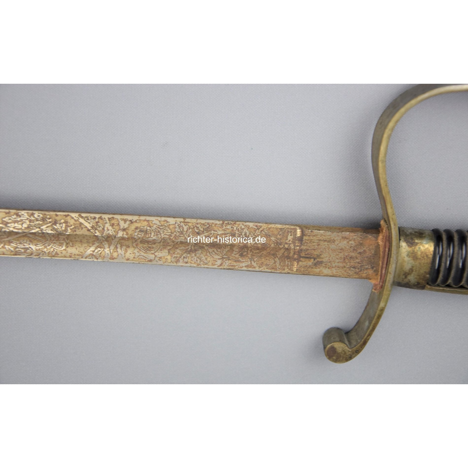 Bayern Artillerie Säbel für Mannschaften und Unteroffiziere mit beidseitiger Ätzung — image 8