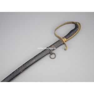 Bayern Artillerie Säbel für Mannschaften und Unteroffiziere mit beidseitiger Ätzung