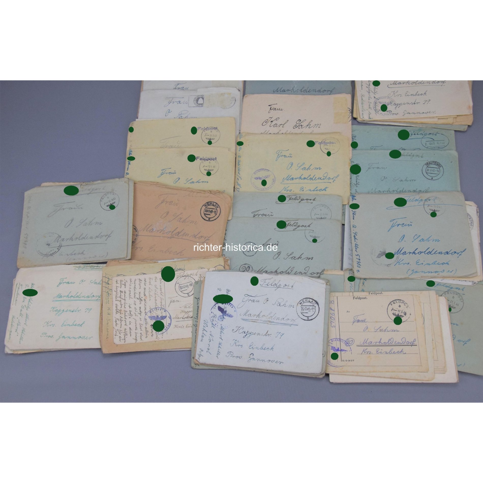 Sehr großes Konvolut SS-Feldpostbriefe aus einer Familie! SS-Schütze an der Ostfront — image 2
