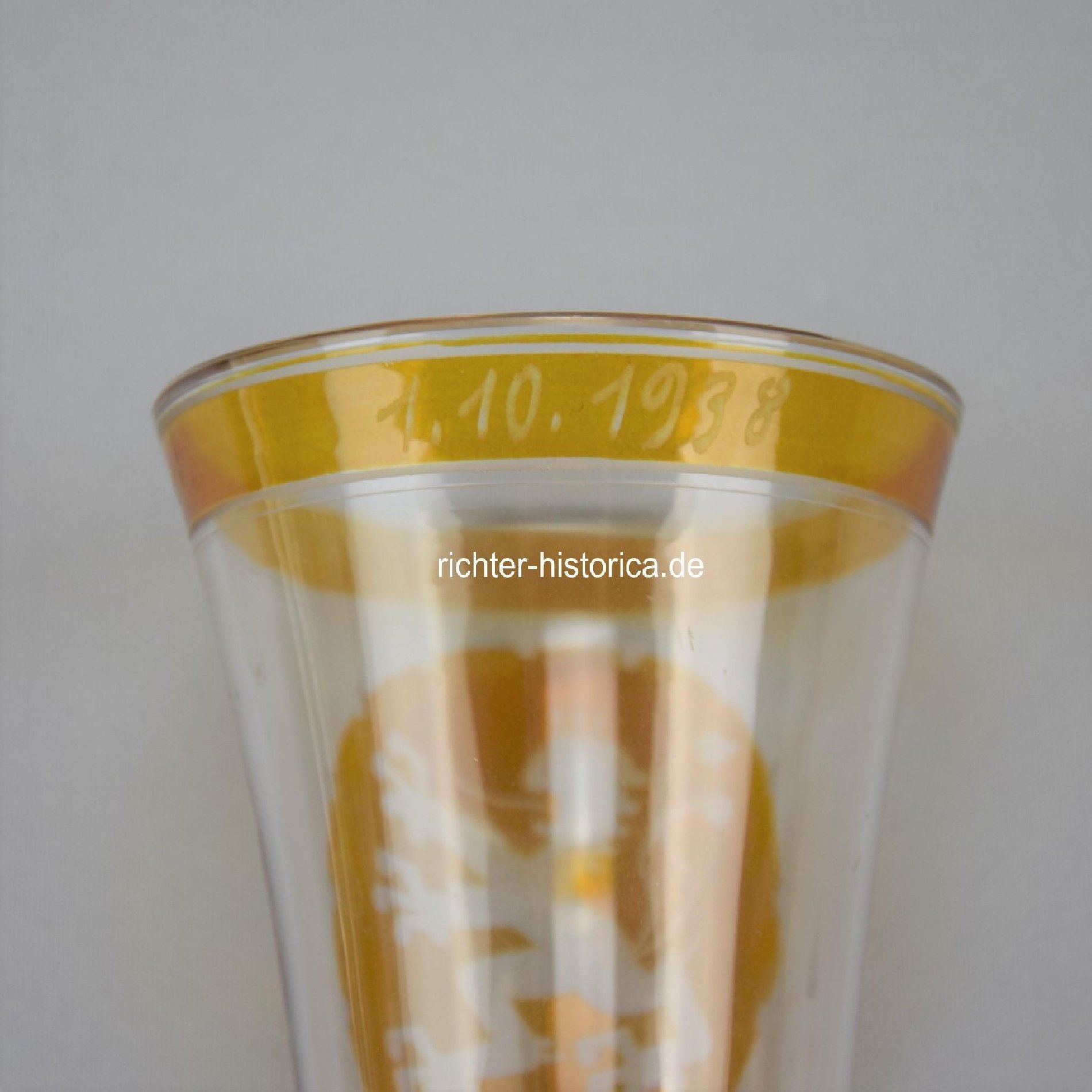 3.Reich Ranftbecher 'Ein Volk, ein Reich, ein Führer 1.10.1938' — image 2