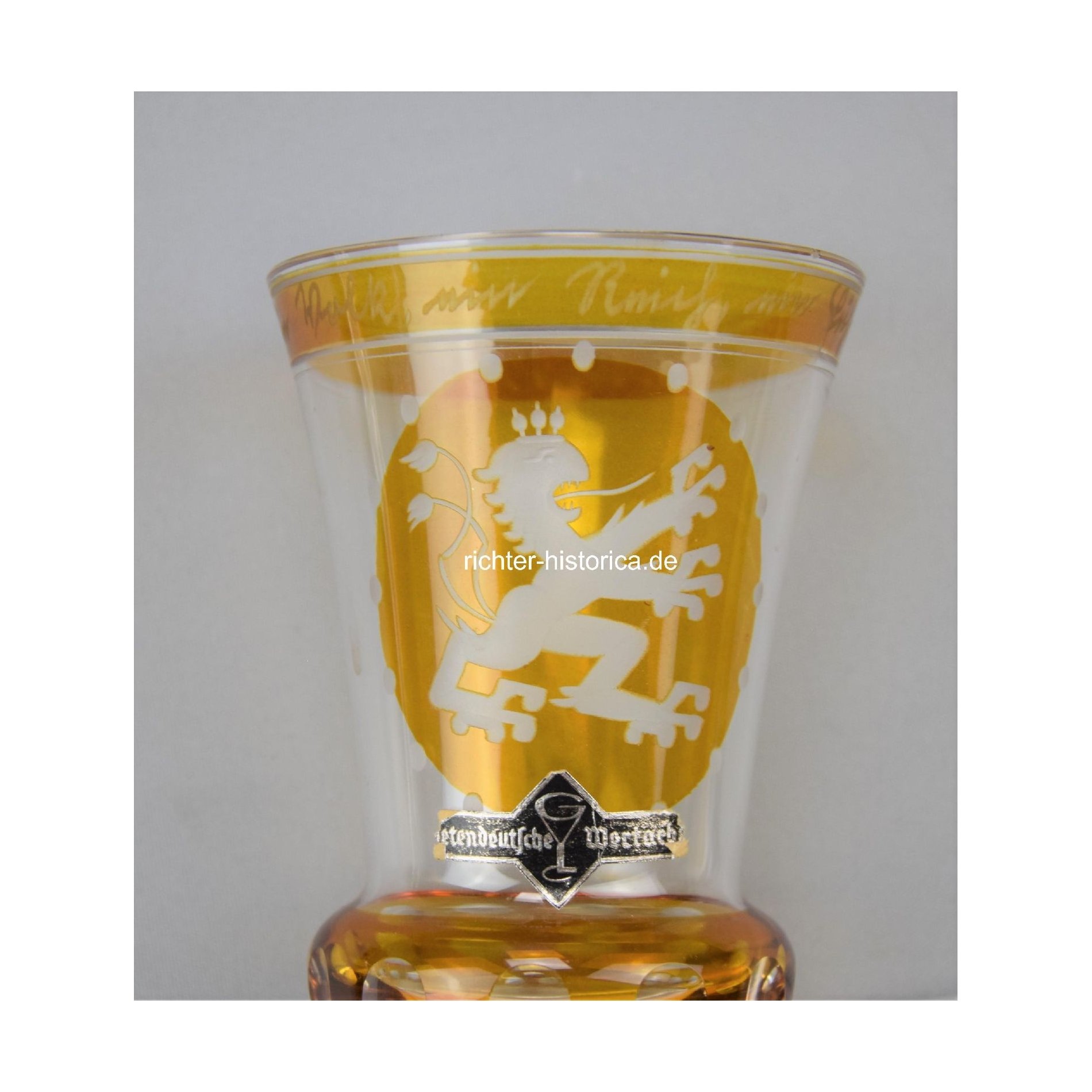 3.Reich Ranftbecher 'Ein Volk, ein Reich, ein Führer 1.10.1938' — image 5