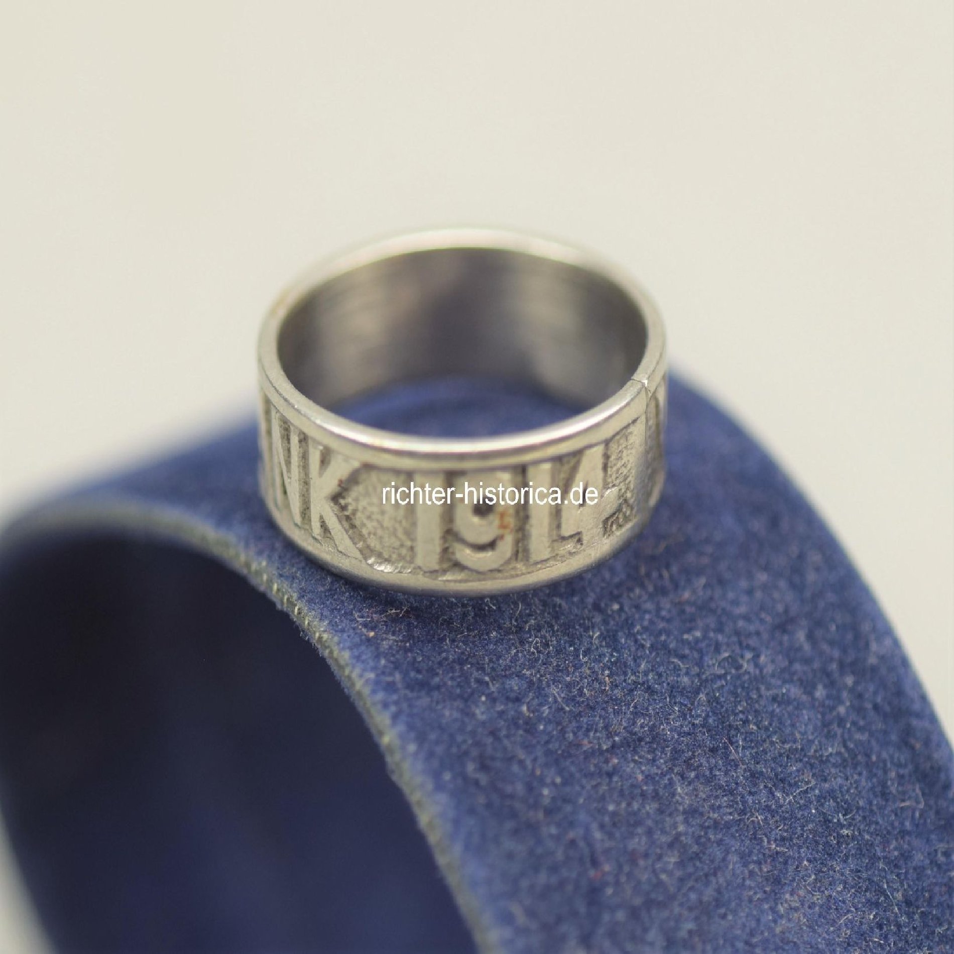 Patriotischer Fingerring 'Vaterlandsdank 1914' — image 2