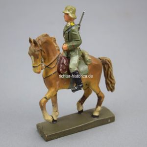 Lineol Kavallerie Reiter mit Karabiner auf Pferd