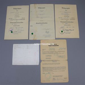 Nachlass eines Gefreiten der Wehrmacht im 3./Schz.Regt.74 in Afrika PKA …