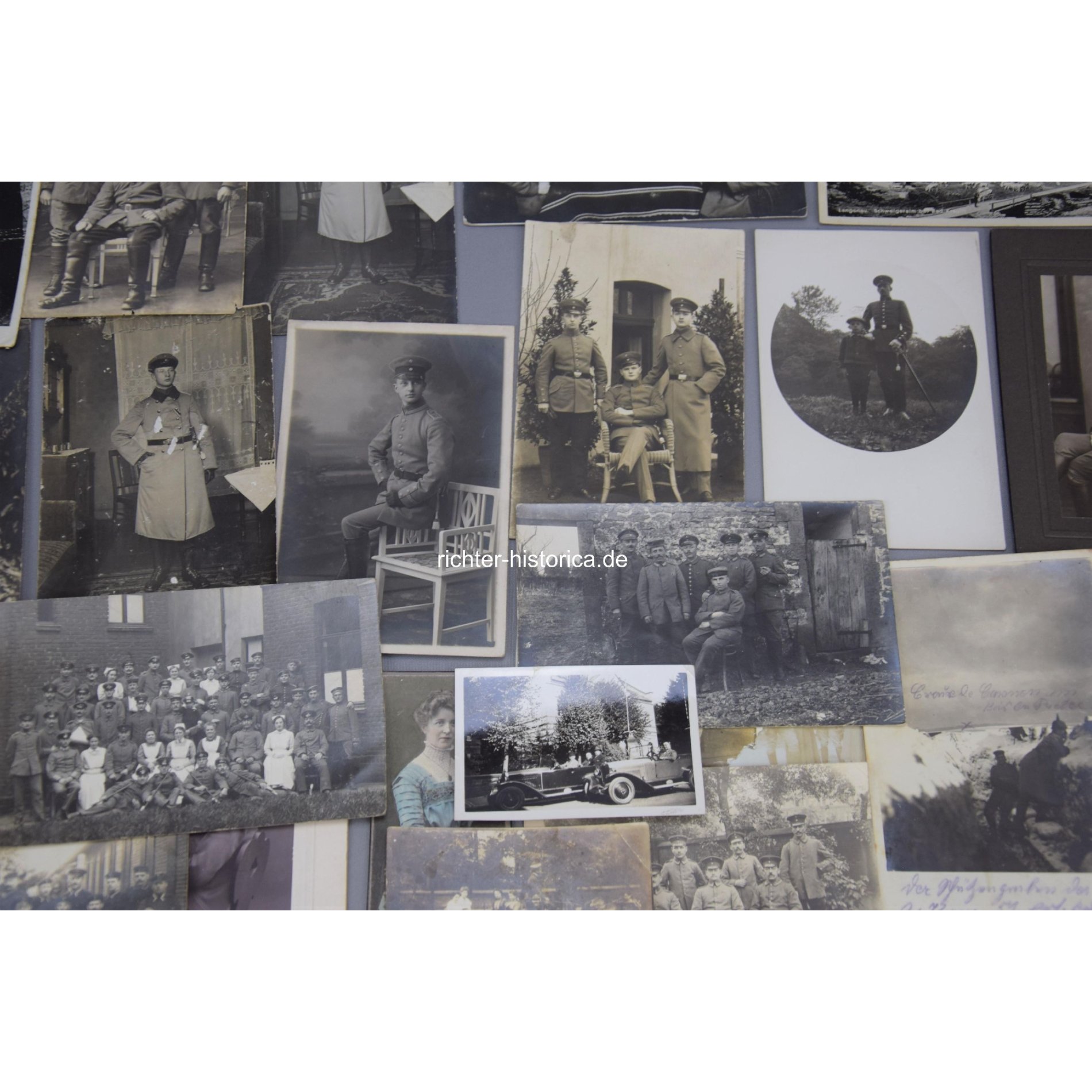 Konvolut Fotos/Postkarten 1.Weltkrieg, interessante Fotos aus Schützengräben — image 2