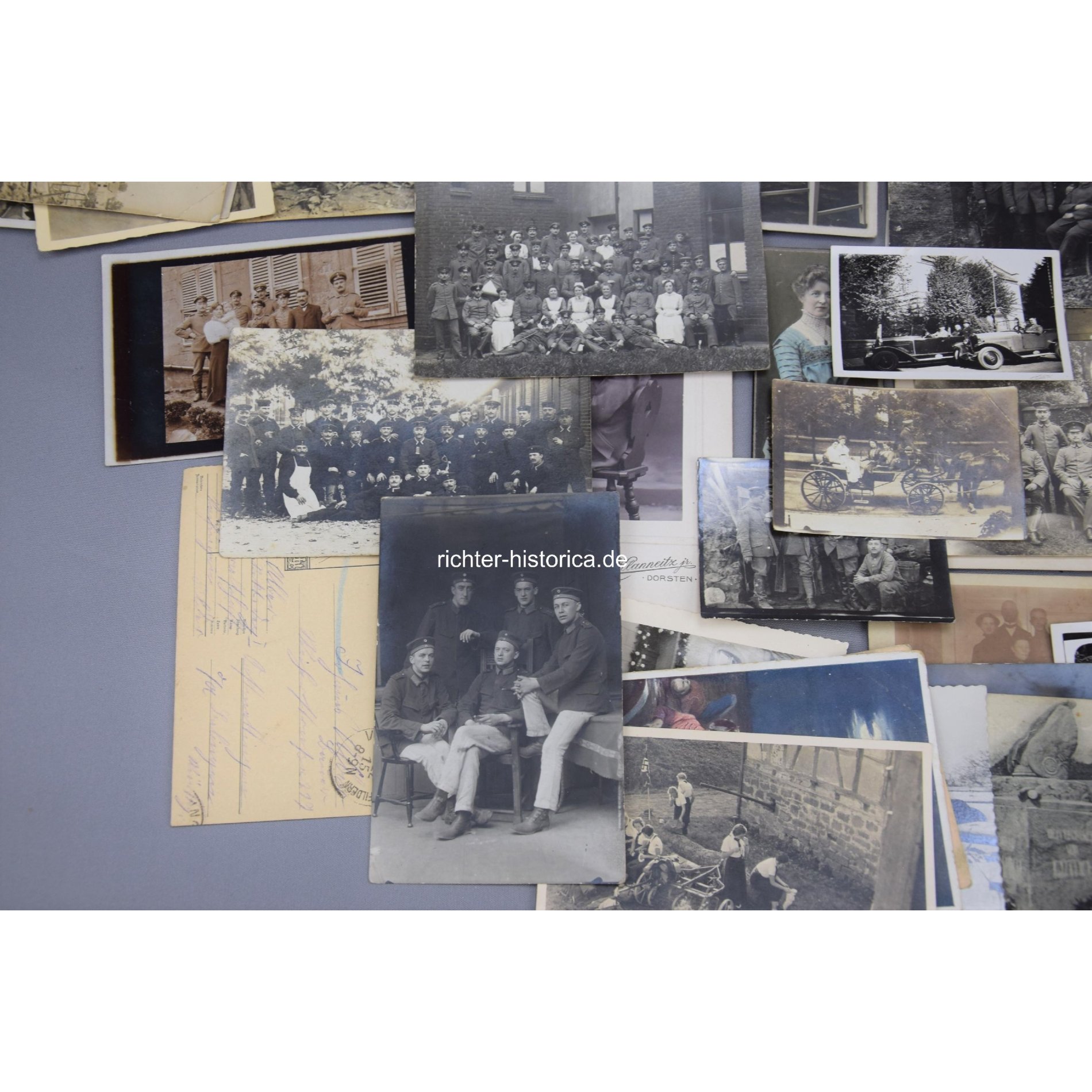 Konvolut Fotos/Postkarten 1.Weltkrieg, interessante Fotos aus Schützengräben — image 3