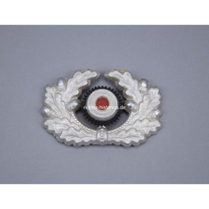 Wehrmacht Heer Eichenlaubkranz mit Kokarde für die Schirmmütze