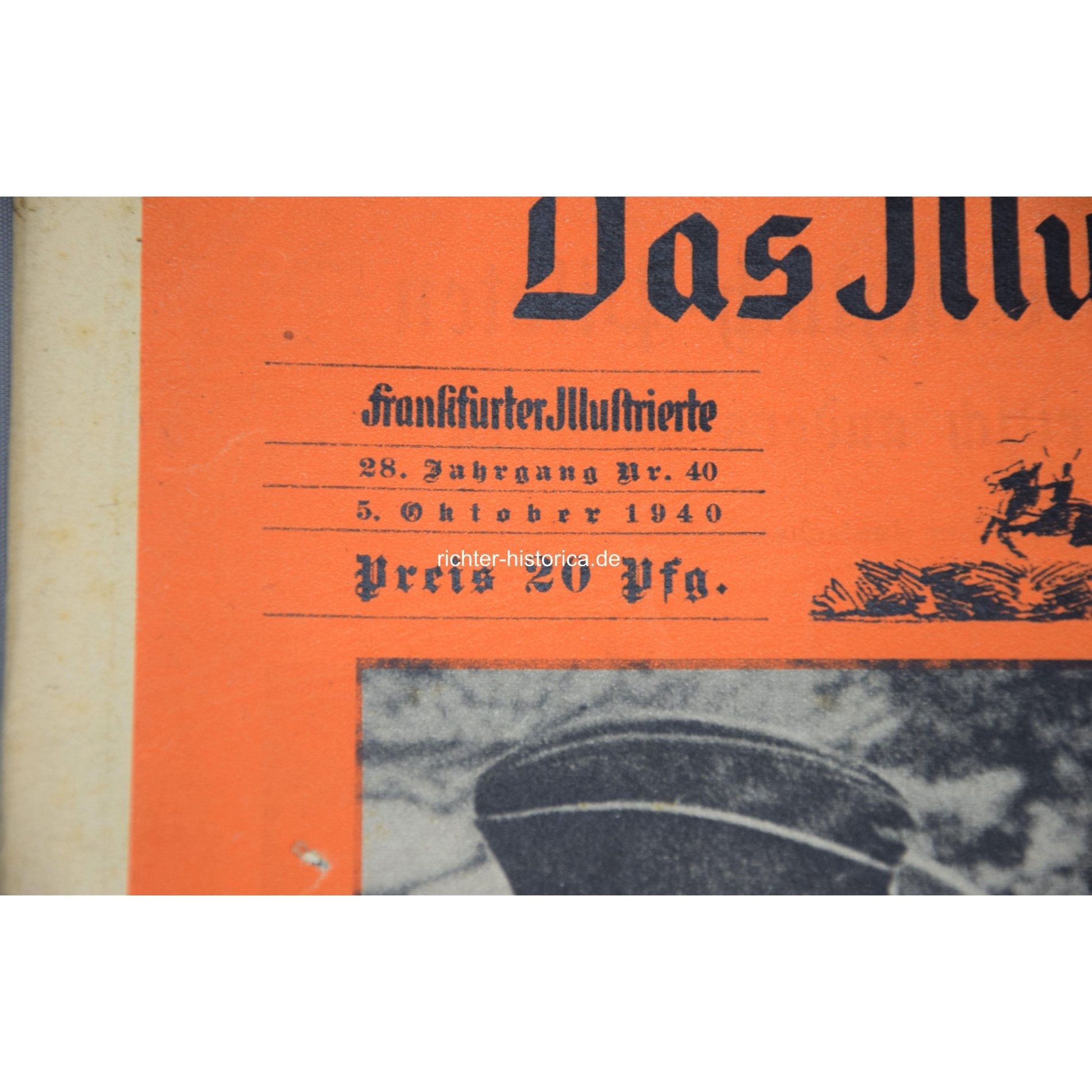 Konvolut 2 Zeitschriften 'Das illustrierte Blatt nr.40/41 1940 — image 2